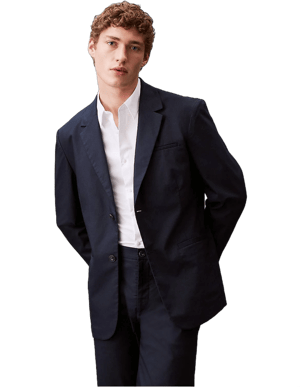 Calvin Klein Men's Cotton Stretch Classic Fit Blazer