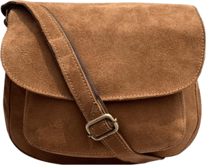 Rustic Town Leather Crossbody Satchel Bag