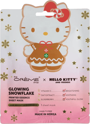 Creme Shop Hello Kitty Glowing Snowflake Sheet Mask