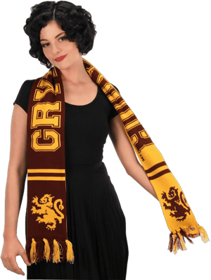 Harry Potter Gryffindor Reversible Knit Scarf