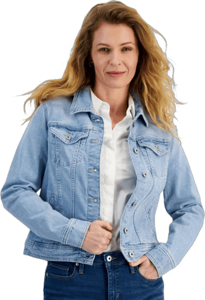 Style & Co. Women's Classic Denim Jacket