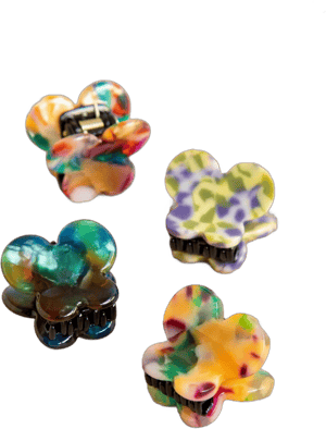 Natural Life Mini Butterfly Hair Clips