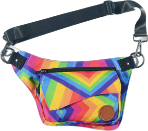 Sipsey Wilder Rainbow Slash Hip Bag