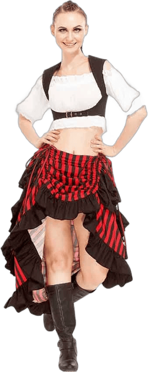 Cotton Pirate Skirt