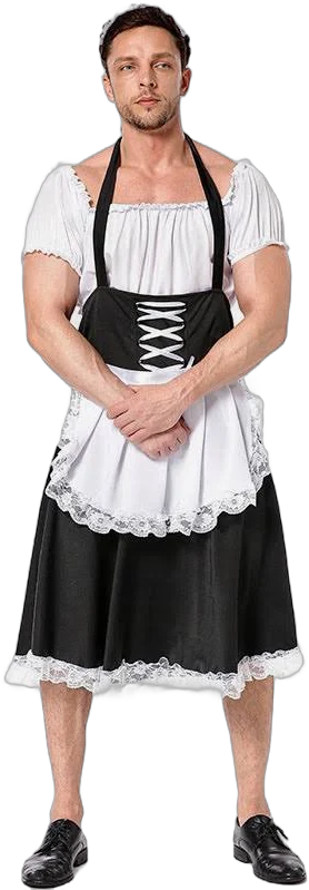 Men's French Maid Costume