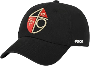 FOCO Men's San Francisco 49ers Retro Logo Casual Cap