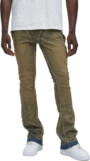 Fashion Nova Men's Wait for It Flare Jeans