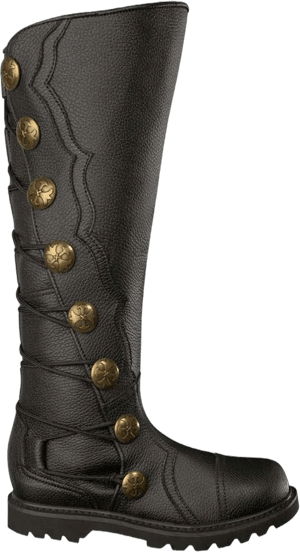 Men's Renaissance Leather Knee High Boots