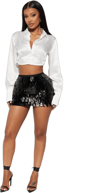 Fashion Nova Women's Night Moves Mini Skirt