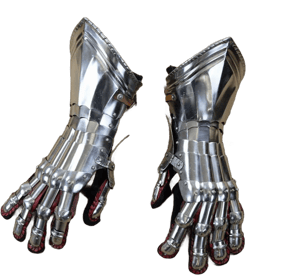 Gothic 16 Gauge Steel Gauntlets