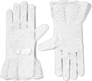 Claire's Club Lace Gloves