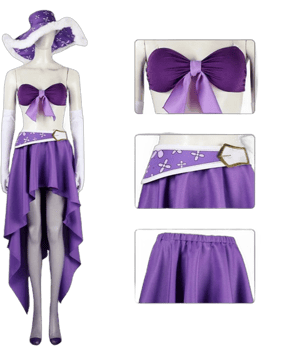 One Piece Anime Nico Robin 15th Anniversary Cosplay Costume