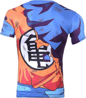 Goku Uniform Outfit Battle Damaged 3D T-Shirt