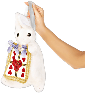 Wonderland Rabbit Plush Purse