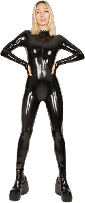 Stretch Vinyl Catsuit