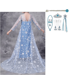 Disney-Inspired Elsa Ice Queen Dress