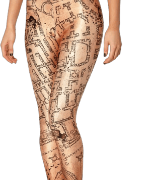 Blackmilk Marauders Map Leggings