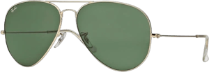 Ray Ban RB3026 Aviator Large Metal II Sunglasses