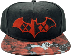 Batman Harley Quinn Roses Snapback Baseball Cap