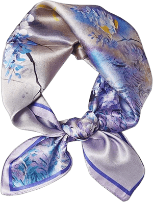 ANDANTINO 100% Mulberry Silk Scarf -21'' x 21