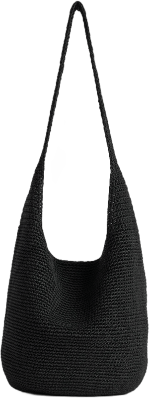 Quince Hand Crochet Hobo Shoulder Bag