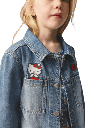 Cotton On Girls' License Emery Denim Shacket