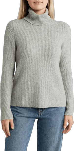 Caslon Rib Turtleneck Sweater