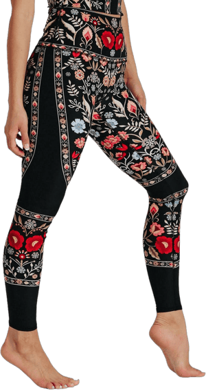 Yoga Democracy Rustica Printed Yoga Leggings