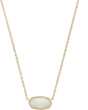 Elisa Gold Pendant Necklace Kendra Scott