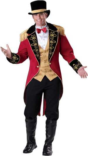 Incharacter Great Ringmaster Men's Costume