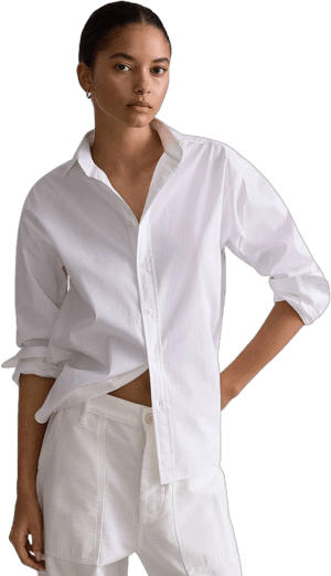 Ralph Lauren Women's Relaxed-Fit Cotton Shirt