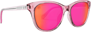 Blenders Eyewear Neon Angel Round Cat Eye Polarized Sunglasses