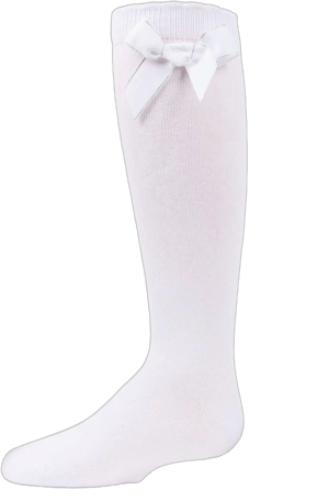 MeMoi Sweet Bow Cotton Blend Knee High Socks