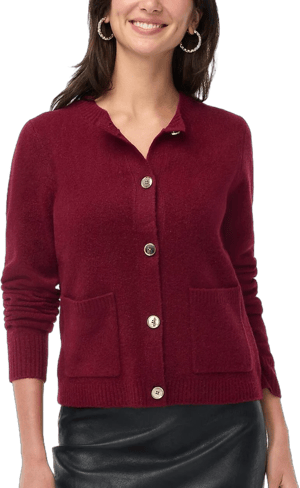 J.Crew Women's Extra-Soft Yarn Cardigan Sweater