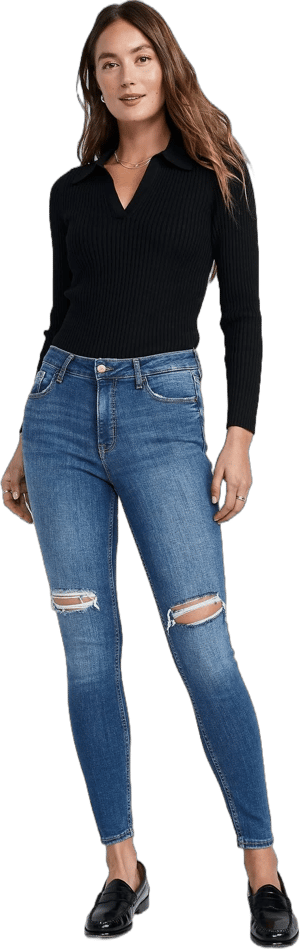 Old Navy Women's High-Waisted Rockstar Super-Skinny Jeans