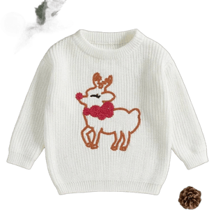 Knitted Winter Reindeer Sweater