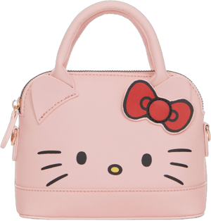 Hello Kitty Faux PU Leather Crossbody Handbag