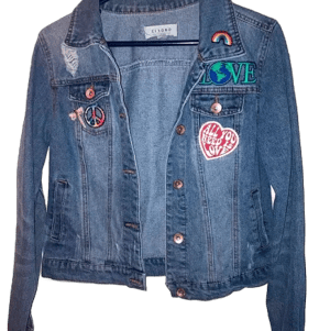 Boston Brothers Jean Jacket With Patches - Women | Color: Blue | Size: M