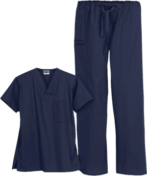 Strictly Scrubs Unisex Cotton Scrub Set