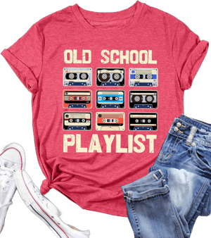 80s Cassette Tape Graphic T-Shirt