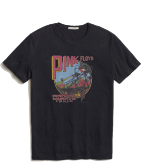 Marine Layer Unisex Pink Floyd Sacramento T-Shirt