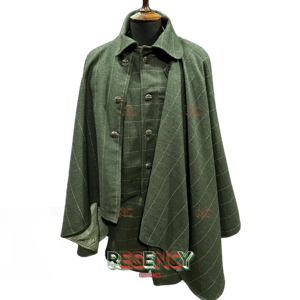 Inverness Men's Regency Tweed Cape Coat