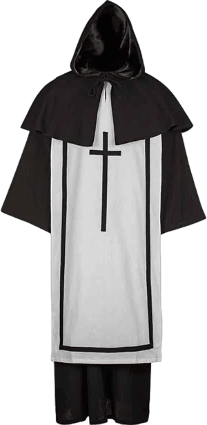 Medieval Priest Cotton Ensemble