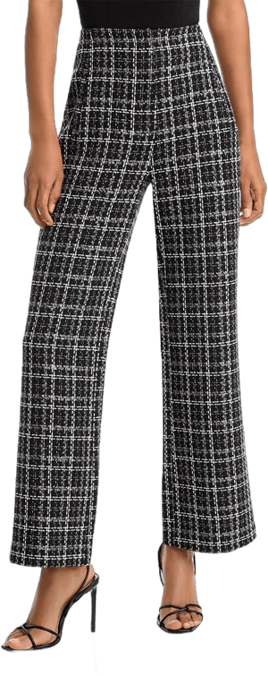 AQUA Women's Tweed Pants