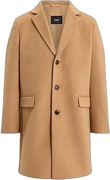 Men's Wool-Blend Topcoat