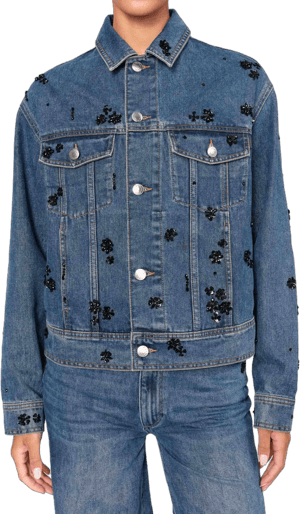 DL1961 Jodie Embellished Denim Women's Jacket