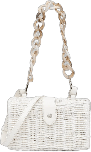 Kelly & Katie Wicker Shoulder Bag