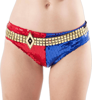 Coco Brands Suicide Squad Harley Quinn Shorts Panties