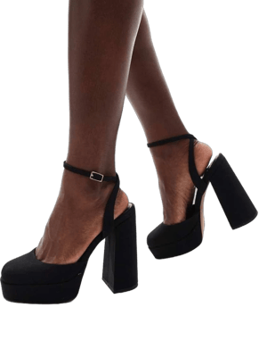 ASOS Design Pressure Platform High Heel Shoes