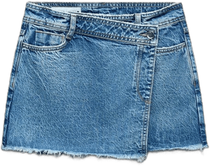 Zara Z1975 Women's Denim Mini Skirt